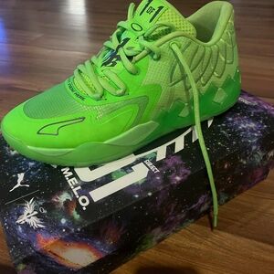 Puma LaMelo Ball MB.01 Lo Green Gecko Size 13 US Men’s